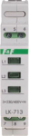 Power source signal lamp, 3 phases, red LED, 3&times;230V+N, LK-713R LK-713R | 5908312596028