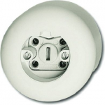 PERILEX surface mounted socket, 25 A, white 2300010 | 4011721027999