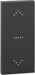 FULL control. Touch digital control for the management of one to three functions - 1 module. Black BT-KG8011 | 8005543645970
