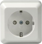 There are terminals for each contact of the socket outlet. The terminals are for max 2 rigid wires 2TKA00001309 | 6418677310126