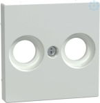 Schneider Electric Merten System M MEG4122-0325 in color active white is a central plate for TV/SAT socket. This central plate belongs to M-Arc, M-Elegance, M-Plan, M-Plan glass, M-Smart, M-Star, System M aesthetic group. Its fixing mode is by screws ...