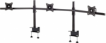 EDBAK Desk Mount | SV11 desk mount for three monitors | Height adjustment, tilt | 19-27 " | Black WUBI-SV11C-B | 5908252960620