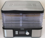 SALE OUT. Caso Food Dehydrator | DH 450 | Power 370-450 W | Number of trays 5 | Temperature control | Integrated timer | Black/Stainless Steel | DAMAGED PACKAGING, SCRATCHED  AND DENT ITEM TOP, MISSING INNER PACKAGING 03165SO | 2000001422403