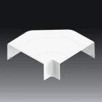 Bending cover 8233, PK 170X65 D, white, accesories for parapet trunking 8233_HB | 8595568924803