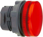 Red pilot light head &Oslash;22 grooved lens for BA9s bulb. range of product: Harmony XB5 - product or component type: head for pilot light - product compatibility: BA 9s - device short name: ZB5 - mounting diameter: 22 mm - operator additional information: ...