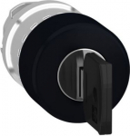 Head for non illuminated push button, Harmony XB4, XB5, black 30mm mushroom pushbutton 22mm latching ZB4BS72 | 3389110888799