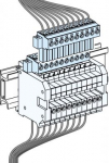 Terminal block, Linergy TA, Terminal block for auxiliary wiring, Connection capacity 10 input /20 ou LVS04228 | 3606481932730