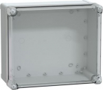 ABS box IP66 IK07 RAL7035 Int.H325W275D160 Ext.H341W291D168 Transp.cover H60 NSYTBS342916HT | 3606480165573