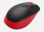 Computer mouse M190, Wireless, USB, AA, Red 910-005908 | 5099206091856