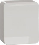 Switch, Exxact Surface, complete product, 1-pole 2-way, 16AX, screw terminals, white WDE015621 | 3606489504120