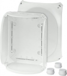 Junction box DK 2500 GZ 255x205x112mm without terminals, grey IP66 62000161 | 4012591125525