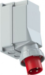 CEE-wall mounted plug 3x125A (2P+PE) 9h IP67 POWER TWIST red 543-9 | 9003399495816