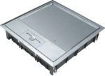 supply-unit Q06 square for up to 6 devices, 12 mm flooring,stainless steel VEQ0612E | 4012002247617