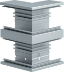 External corner of base profile for BRA 68x210mm lid 2x80mm of alu naturanodized BRA652103DELN | 4012740841290