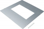 mounting lid for universal floor box size 3 punching E04 147x247 mm UDM3147E04 | 4012002238288