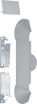 Wall cover plate for wall trunking BR 85x170mm halogen free in stone grey L33347030 | 4012740320320