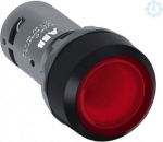 CP1-11R-10 Compact Pushbutton, Momentary, Flush, IlluminatedLED 24V red 1SFA619100R1111 | 7320500376300
