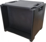 Portable box SVE3, empty, 400x340x350mm, IP54, black, ROZDZ.SVE3 MERZ MZ809990001 | 4030176348510