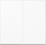 2-gang rocker, white, A range A595WW | 4011377031852