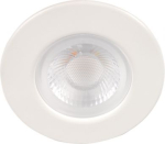 LED downlight fitting FIZU PRO IP65 CCT W, 5.5W, 3000/4000/6500K, IP65, white 38268 | 5905339382689