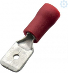 Flat terminals, 0.25-1.5/2.8x0.8, red, 100 pieces 260512 | 4011923171803