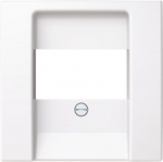 2539-916-510 Cover plate for 10 Gigabit Ethernet, 1 gang, white, Saga 2CKA001724A4430 | 4011395316290