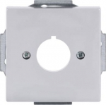 As cover for pilot devices with a diameter of 22.5 mm.   Such as ABB Compact range emergency stop push buttons, push buttons, signal lights, selector switches. 2CKA001724A4261 | 4011395074718