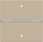 Color: Champagne.   Rocker cover without symbol for KNX sensor/actuator.   Suitable for codes: RB/U 1.1.   Size: 2 modules. 2CLA222100N1901 | 8427238241951