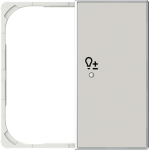 Cover plate Symbol "light" for Switch/dimmer Single push button Dune - Sky Niessen 2CLA852641A6201 | 8427238236292