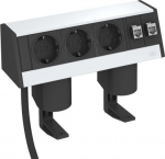 Desk Kārba ar montāžas kājiņam, Alu, alumīnija 6116942 | 4012195759119