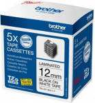 Brother TZE231M5 | Black on white | Laminated tape | 1.2 cm x 8 m TZE231M5 | 4977766802796