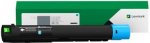 Lexmark 85D0HC0 | CX930, 931  16K | Toner Cartridge | Cyan 85D0HC0 | 734646730617
