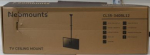 SALE OUT. Neomounts CL35-340BL12 Monitor/TV mount ceiling 1 screen - 23-42" - max 50 kg - VESA 100x100-200x200 - h 106-156 cm - black | Neomounts CL35-340BL12 Monitor/TV mount Ceiling | Adjustable Height, Rotate, Tilt, Swivel | 23-42 " | Maximum weig ...