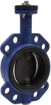 VF208W Butterfly Valve, 2-Way, DN100, Wafer Flanged, Zinc Plated Disc, EPDM Liner, Kvs 760 m&Acirc;&sup3;/h, VF208W-100NZ | 3606489660741