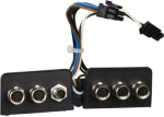 insert - 4 female M8 for 2 I/O signals + 2 male M8 for safe torque off safety VW3L40420 | 3389118367838