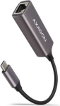 AXAGON ADE-TRC Compact aluminum USB-C 3.2 Gen 1 Gigabit Ethernet 10/100/1000Mbit adapter with automatic installation ADE-TRC | 8595247905574