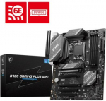 Mainboard MSI Intel B760 Express LGA1700 ATX Memory DDR5 Memory slots 4 5xPCI-Express 16x 2xM.2 1xHDMI 1xDisplayPort 2xUSB 2.0 2xUSB 3.2 1xUSB-C 1xPS/2 1xOptical S/PDIF 1xRJ45 5xAudio port B760GAMINGPLUSWIFI B760GAMINGPLUSWIFI | 4711377086561