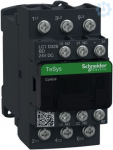 TeSys D contactor, 3p(3 NO), AC-3, <= 440 V 32A, 24 V DC coil. range: TeSys - product or component type: contactor - device short name: LC1D - contactor application: motor control, resistive load - utilisation category: AC-1, AC-3 - poles description ...
