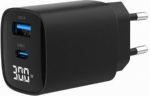 CHARGER USB 30W 3PORT/TA-UC-PDQC30LCD-BK-02 GEMBIRD TA-UC-PDQC30LCD-BK-0 | 8716309129626