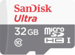 Memory card MICRO SDHC 32GB UHS-I, W/Adapt, Grey/White SDSQUNR-032G-GN6TA | 619659184391