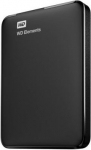 External HDD Elements Portable, 2TB, USB 3.0, Black WDBU6Y0020BBK-WESN | 718037855363