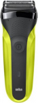 Man's shaver 300s, Battery life 30 min., Wet & Dry, Black / Green 300S GREEN | 4210201276326