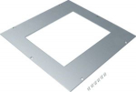 mounting lid for universal floor box size 3 punching E09 200x253 mm UDM3200E09 | 4012002238295