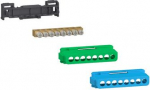 Terminal block kit, Linergy, 8 holes, 4x16mm&sup2; + 4x10mm&sup2;, for earth or neutral connection LGYT2A08 | 3606485895871