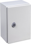 Distribution GN-250x250x150mm, metal, w. mount. plate, IP66, steel, grey 49013 | 8431044490137
