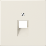 Cover plate for modular IAE/UAE socket, beige, 1xRJ45, LS LS969-1UA | 4011377898608