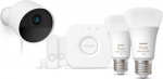 Hue Security set with camera, Hue LED smart bulbs E27 9W White and color ambiance 2 pcs., contact sensors 2 pcs. 929003562707 | 8720169192317