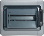 Plexo3 cabinet 12 modules surface mounting IP65 IK09 with PE+N terminal blocks 601981 | 3245066019819