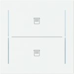Labeling field with blind icon for keypad 1-4-fold (KK/U4.70.xx).   Available for the design ranges:   - Busch-art linear   - Alba 2CKA006199A0462 | 4011395338711