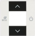 Color: White.   Cover plate with RTC symbols for free@home room temperature controler code RTC-F-1.PB.   Size. 2 modules. 2CLA224060N1102 | 8427238113494